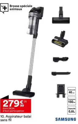 BUT SAMSUNG Aspirateur balai sans fil offre