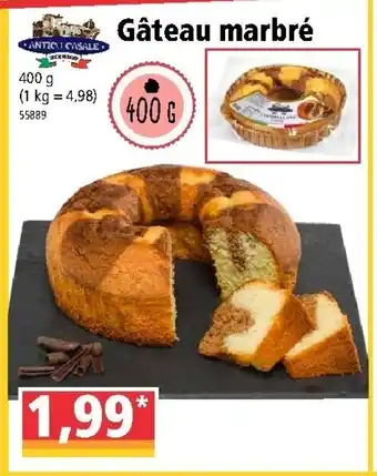 Norma Gâteau marbré offre