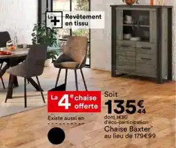 BUT Chaise Baxter offre
