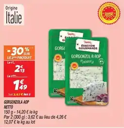 Netto Netto - gorgonzola aop offre