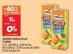 Netto St michel - chocorico chocolat au lait offre