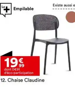 BUT Chaise Claudine offre