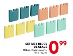 Trafic Set de 3 blocs de glace offre