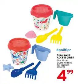 Trafic Seau avec accessoires ēcoiffier offre