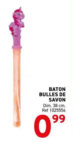 Trafic Baton bulles de savon offre