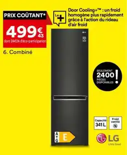 BUT LG Combine GBB61LJEN offre