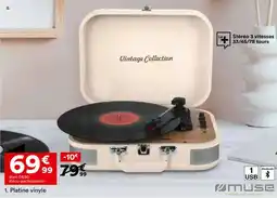 BUT MUSE Platine vinyle offre