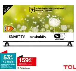 BUT TCL Téléviseur offre