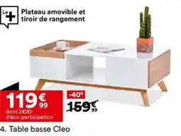 BUT Table basse Cleo offre