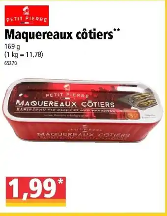 Maquereaux cĂŽtiers