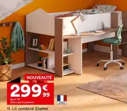 BUT Lit combiné Shelter offre