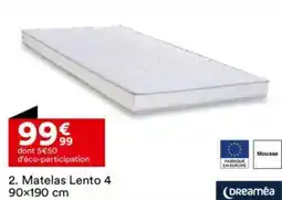 BUT Matelas Lento 4 90x190 cm offre