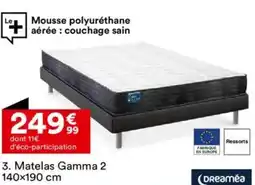 BUT DREAMEA Matelas Gamma 2 140x190 cm offre