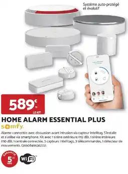 Bricomarché SOMFY Home alarm essential plus offre