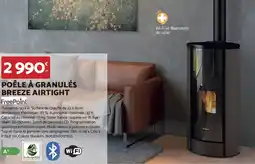 Bricomarché Poêle à granulés breeze airtight offre