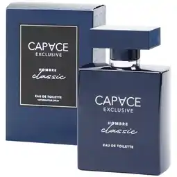 Action Eau de toilette Capace Exclusive Hombre Classic offre
