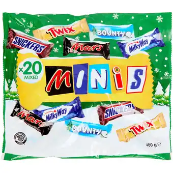 Action Mini barres chocolatées offre