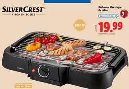 Lidl SilverCrest Barbecue électrique de table offre