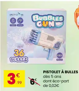 Stokomani IRTOYS Pistolet à bulles offre