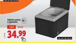 Lidl Crivit Toilettes sèche à séparation offre