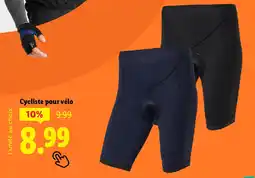 Lidl Crivit Cycliste pour vélo offre