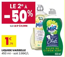 Stokomani MIR Liquide vaisselle offre
