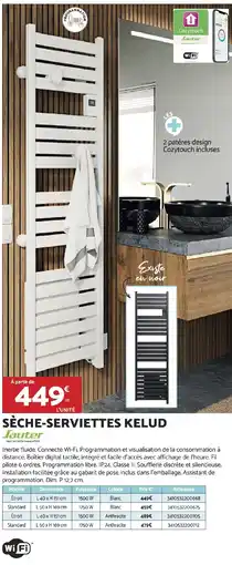 Bricomarché SAUTER Sèche-serviettes kelud offre