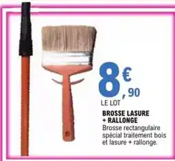 E.Leclerc Brosse lasure + rallonge offre
