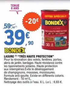 E.Leclerc Bondex - lasure offre