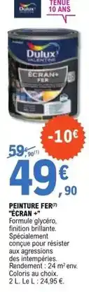 E.Leclerc Dulux - peinture fer offre