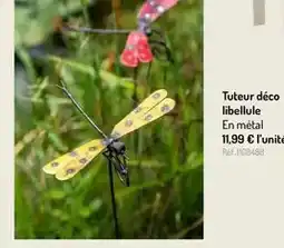Botanic Tuteur déco libellule offre
