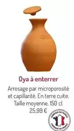 Botanic Oya à enterrer offre