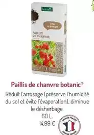Botanic Botanic - paillis de chanvre offre