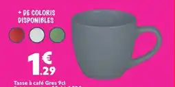 Maxi Bazar Tasse à café Gres offre