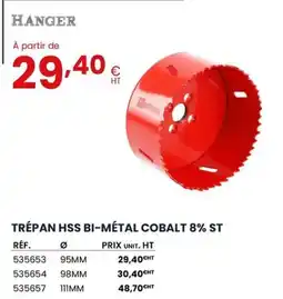 Au Forum du Bâtiment Trépan hss bi-métal cobalt 8% st offre