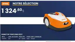 Au Forum du Bâtiment STIHL Robot de tonte rmi 422 p offre