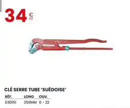 Au Forum du Bâtiment HANGER Clé serre tube suédoise offre