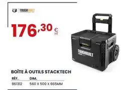 Au Forum du Bâtiment TOUGHBUILT Boîte à outils stacktech offre