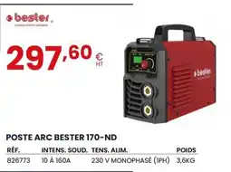 Au Forum du Bâtiment BESTER Poste arc bester 170-nd offre