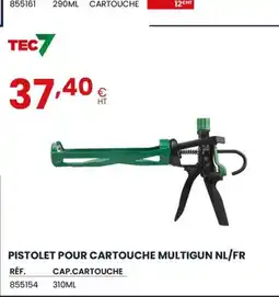 Au Forum du Bâtiment TEC 7 Pistolet pour cartouche multigun nl/fr offre