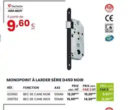Au Forum du Bâtiment Monopoint à larder série d450 noir offre