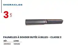 Au Forum du Bâtiment HERACLES Paumelles à souder butée à billes - classe 2 offre