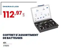 Au Forum du Bâtiment HERACLES Coffret d'assortiment de batteuses offre