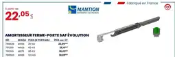 Au Forum du Bâtiment MANTION Amortisseur ferme-porte saf évolution offre