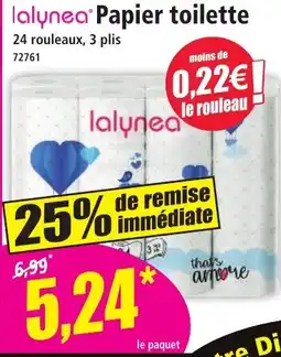 Norma LALYNEA Papier toilette offre