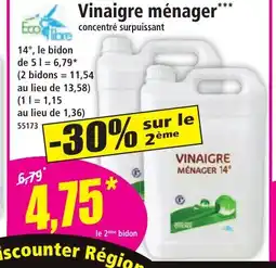 Norma Vinaigre ménager offre