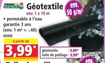 Norma Géotextile offre