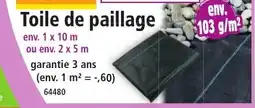 Norma Toile de paillage offre