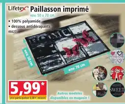 Norma Paillasson imprimé offre