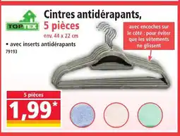 Norma TOPTEX Cintres antidérapants offre